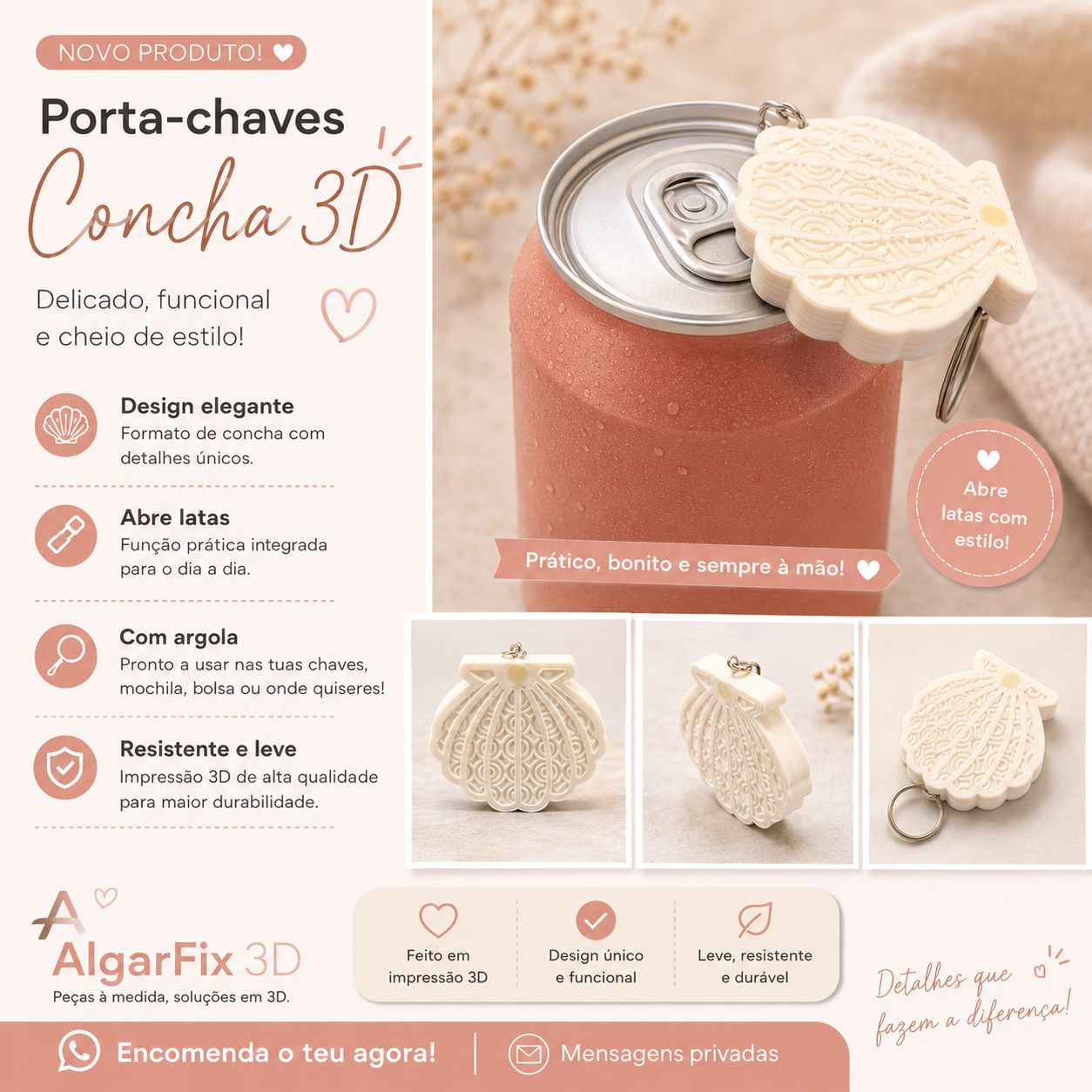 Projeto de impressão 3D por medida